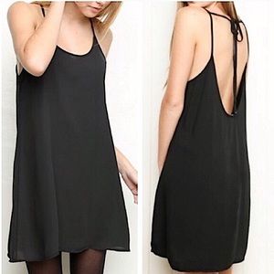 Brandy Melville Tie-Back Slip Dress